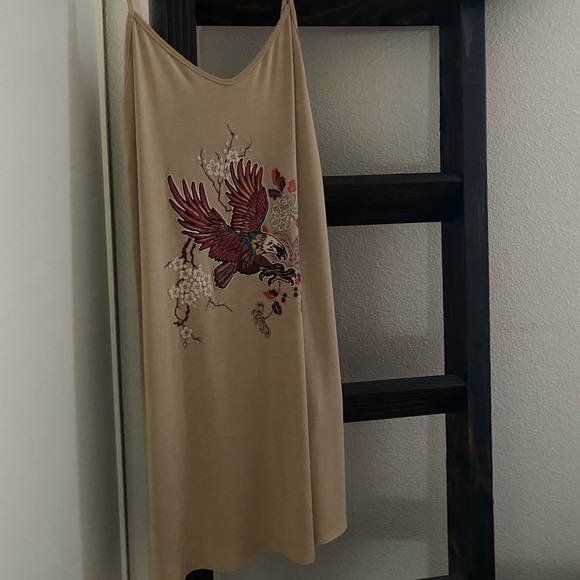 Zara embroidered slip dress - Picture 4 of 4